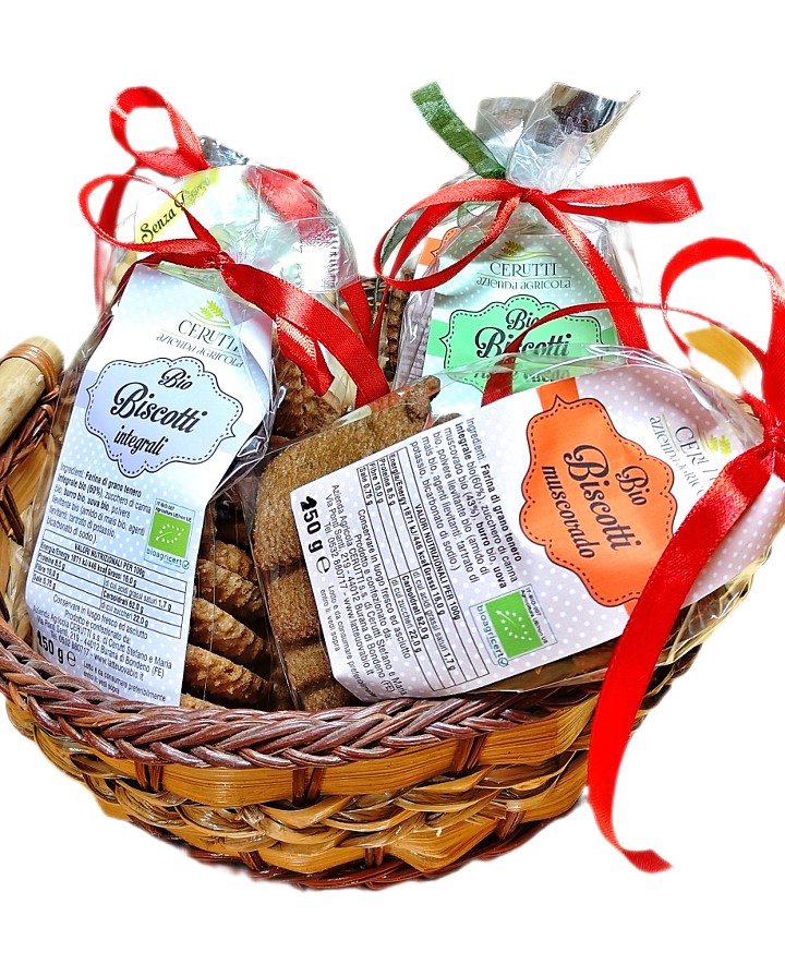BISCOTTI ASSORTITI SACCHETTO REGALO 150 g